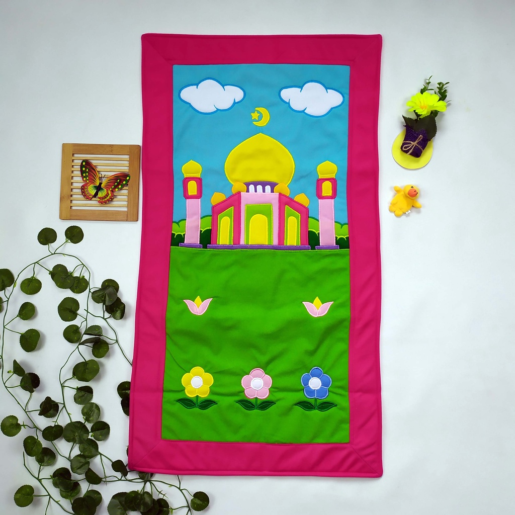Sajadah Anak Sajadah Premium Sajadah Anak Belajar Sholat Pintar Sajadah Wanita Sajadah Cantik