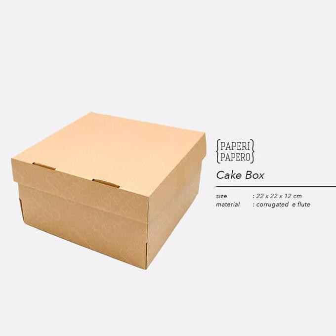 

Cake Box - Kotak / Dus / Boks Kue Bolu PROMO SPECIAL