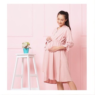  Baju  Hamil Menyusui Dress Busui Bumil  MAMIBELLE Axelia 