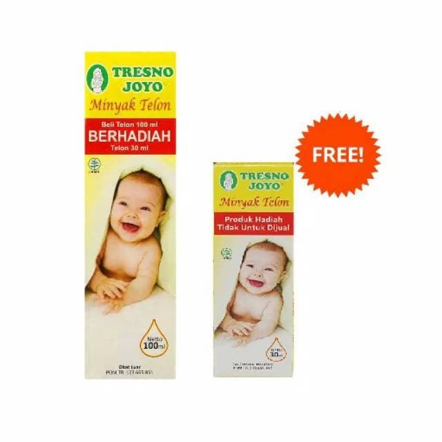 Tresno Joyo Minyak Telon Banded 100 ml Free 30 ml