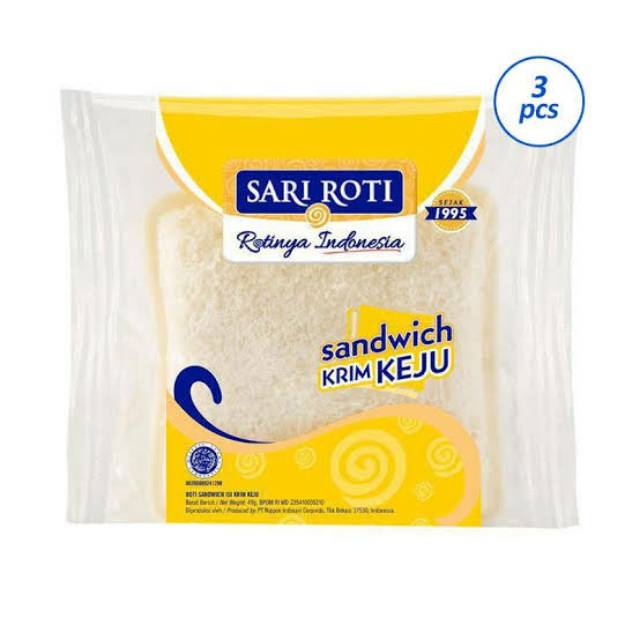 

Sari Roti Sandwich keju