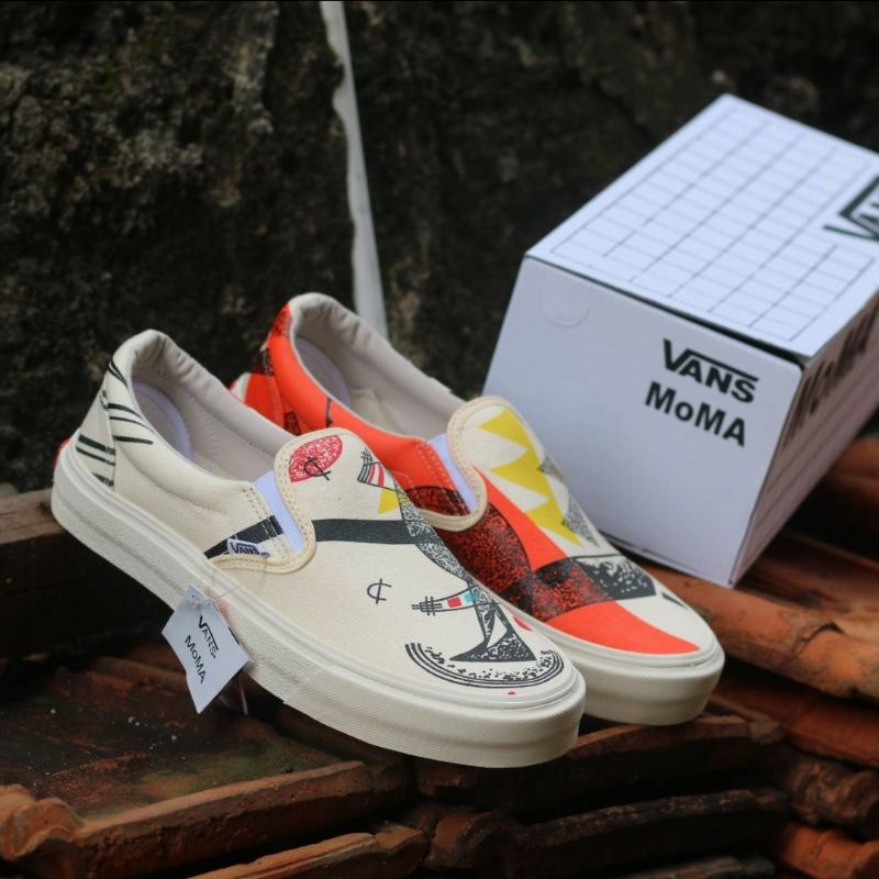 Sepatu couple vans slip on anak dan dewasa