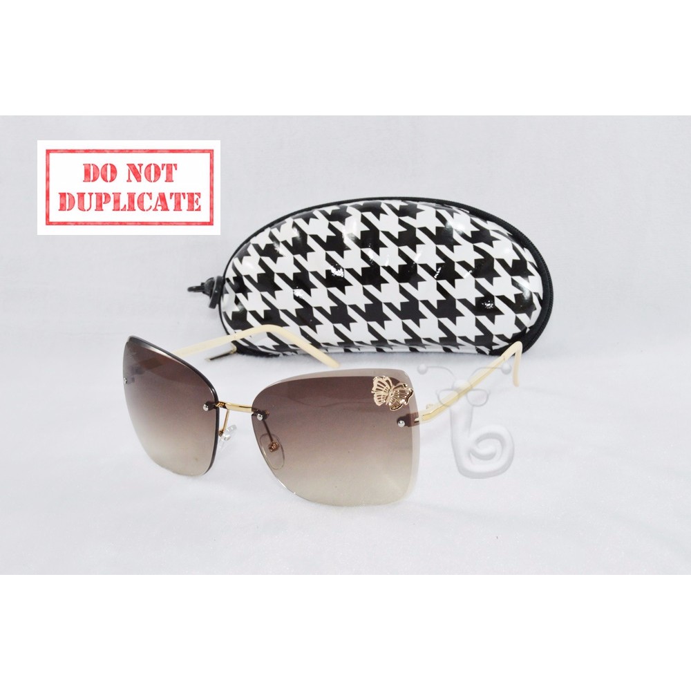 PAHE Kacamata Sunglass Gucci kupu Ashanty Cream