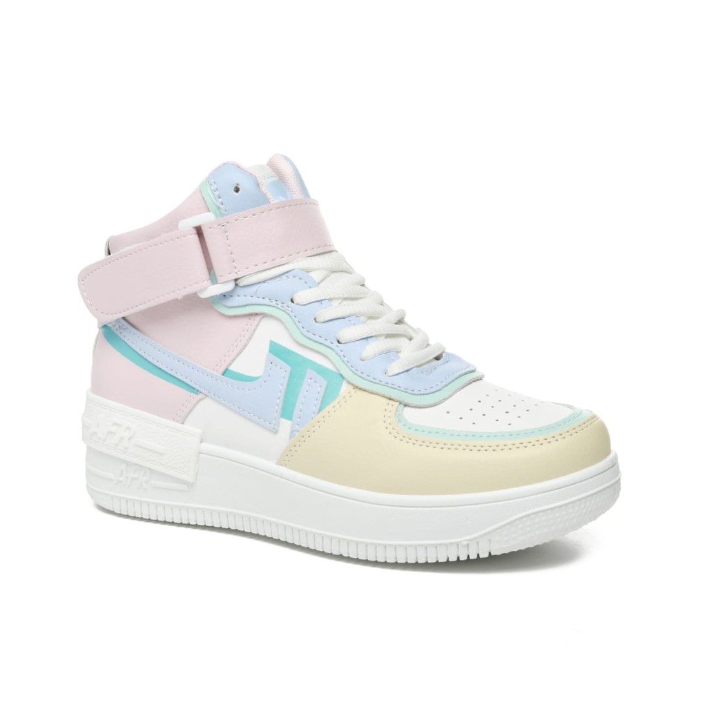 PVN Kara Sepatu Sneakers Wanita Sport Shoes 372-Candy High Top