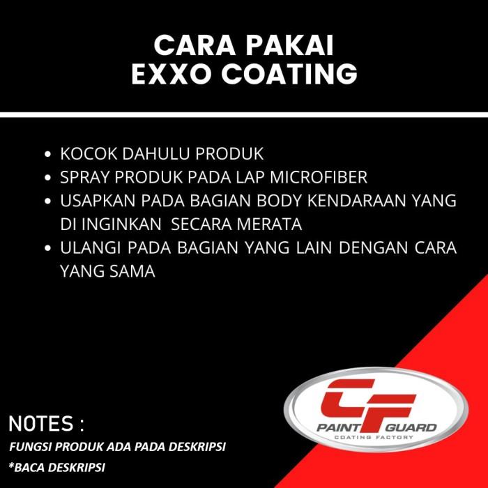 EXXO COAT 250ml by Coating Factory Original