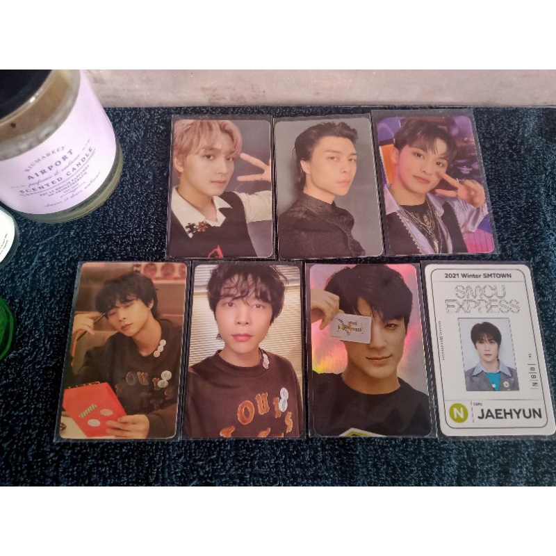 Photocard Haechan Classic Mark Sticker Johnny SG22 Jeno Holo Empathy Jaehyun SMCU Pass Card