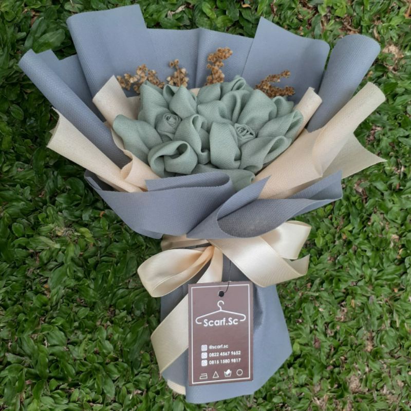 Kado Buket 1 hijab + box premium