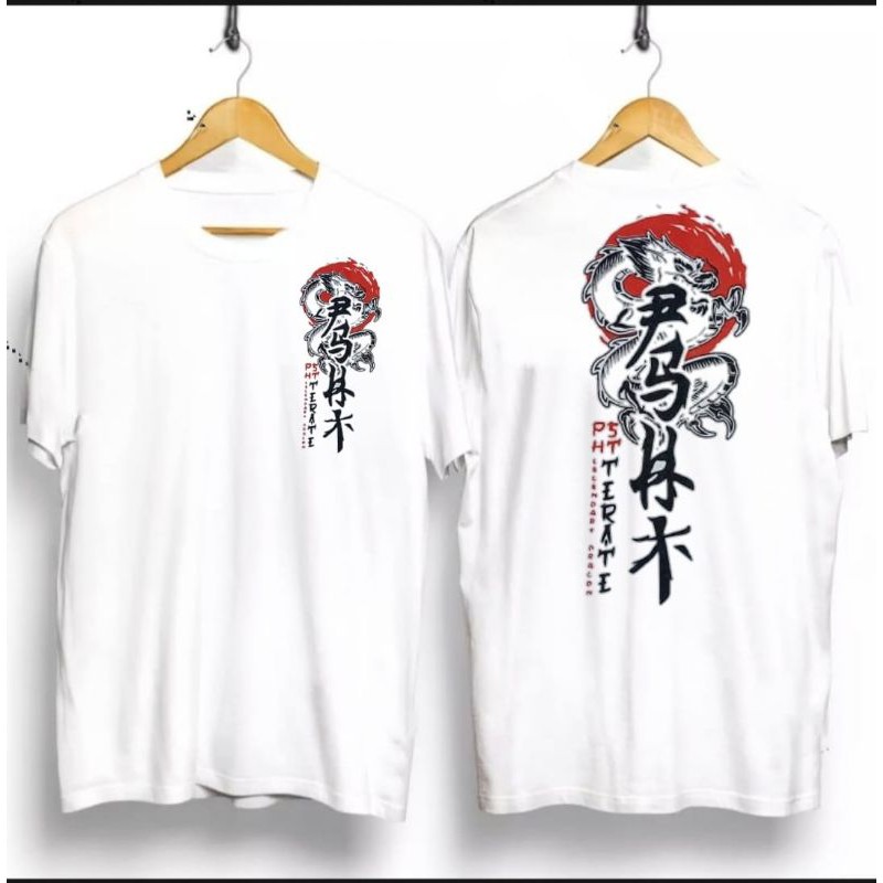 KAOS PREMIUM catton combad 30s  / KAOS PERGURUAH PSHT / KAOS DESAIN JEPANG KAOS SAMURAI JEPANG KAOS DITRO TERBARU KAOS KEKINIAN 2021/BAJU KAOS HITAM PRIA