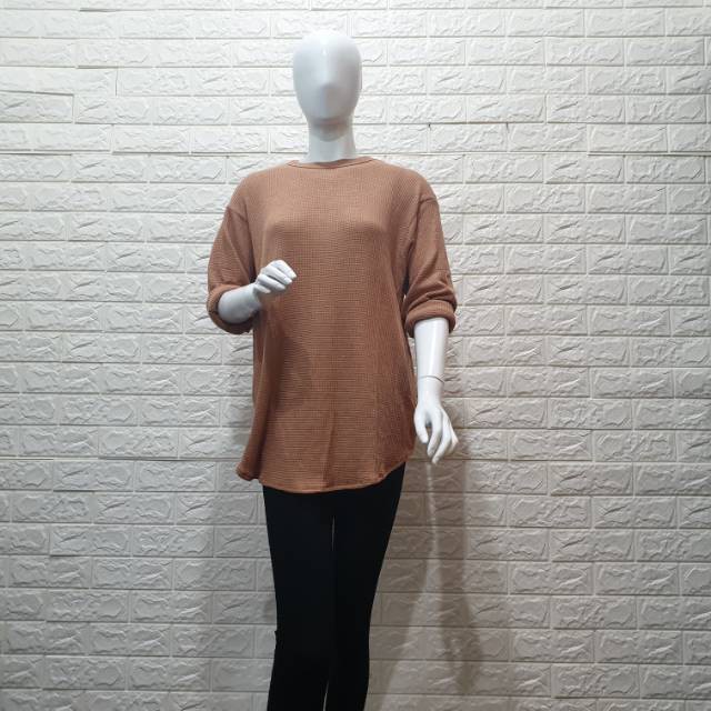 PAKAIAN WANITA TUNIK STYLE KEKINIAN BARU / TUNIK KAOS UNIQLO/TUNIC POLOS/BUSANA WANITA/BEST SELLER