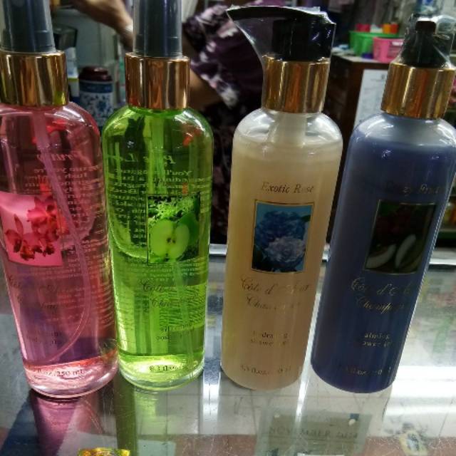 Cote d'Azur Champagne Body Splash '250