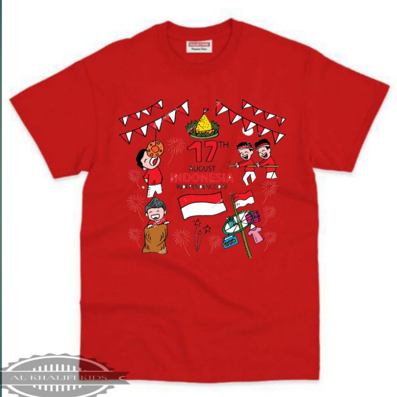BAJU KAOS ANAK 17 AGUSTUS