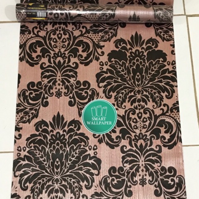 Batik Coklat Hitam Wallpaper 45cm x 10m Shopee Indonesia Batik Coklat Hitam Wallpaper 45cm x 10m Shopee Indonesia