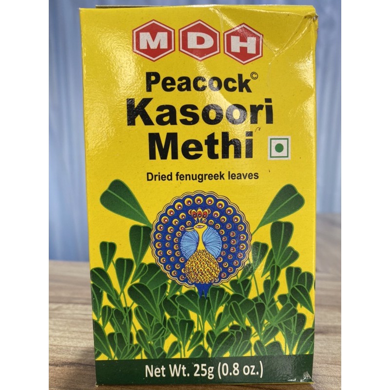 

peacock kasoori methi