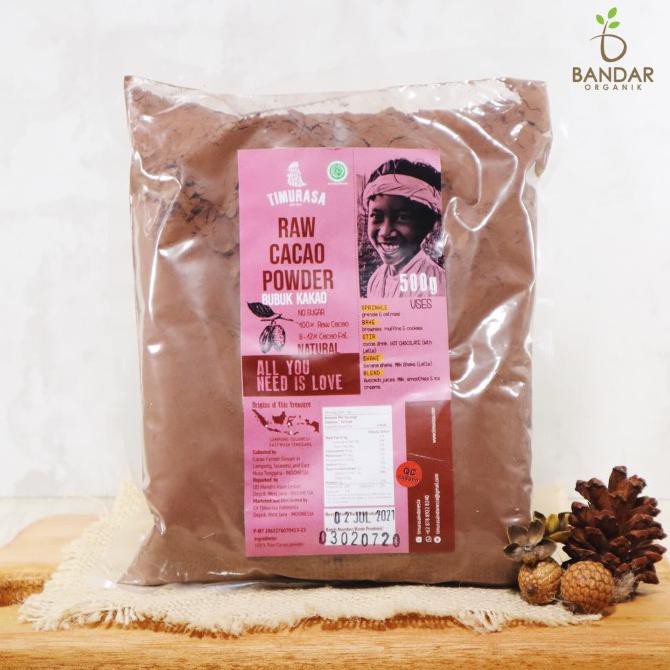 

Big Sale Raw Cacao Powder / Kakao Mentah Bubuk 500gr - Timurasa Promo Awal tahun