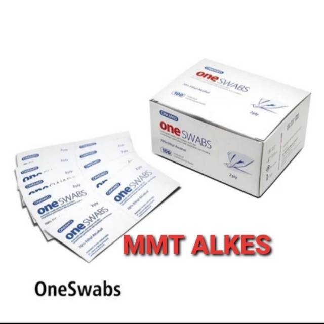 Alkohol swab one swabs / kapas alkohol / Alcohol swab