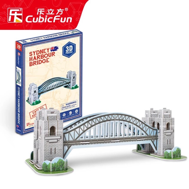 CubicFun 3D Puzzle  Sydney Harbour Bridge australia