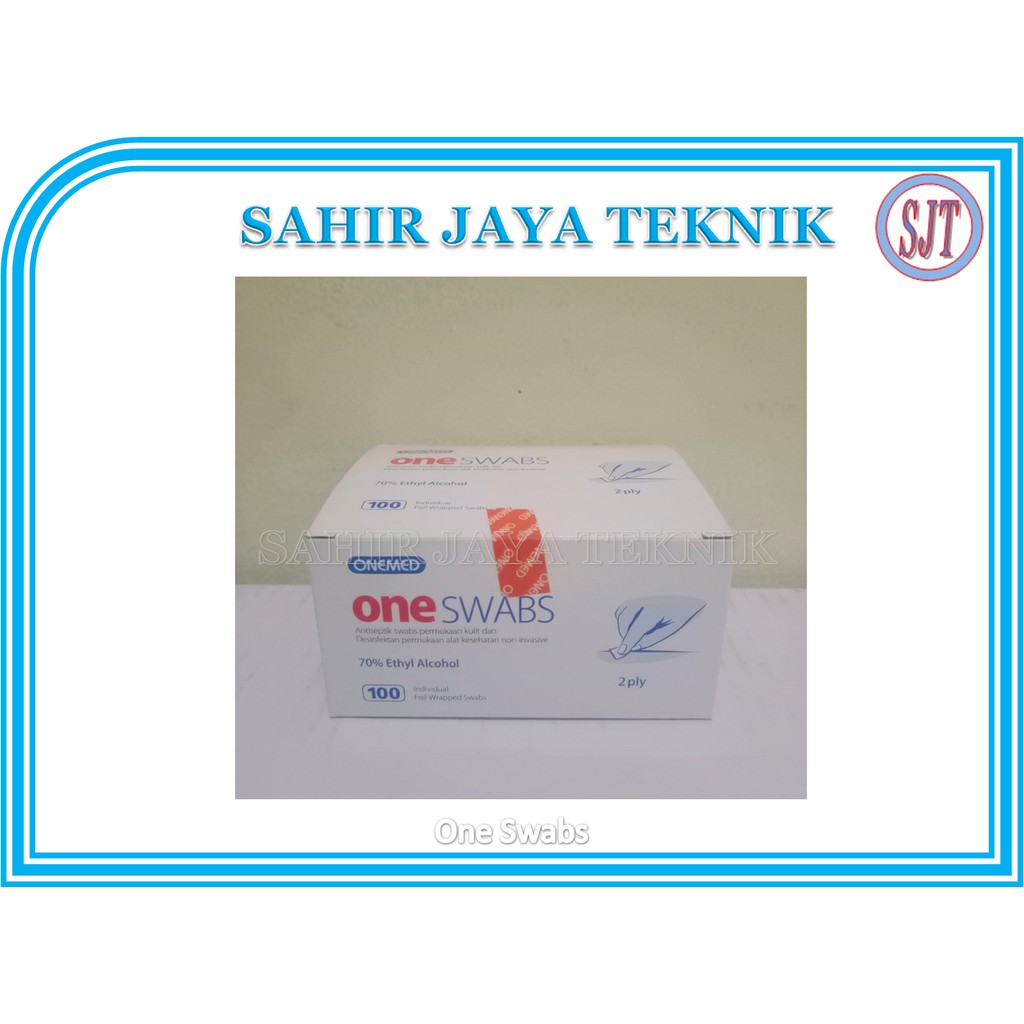 ALKOHOL SWAB ONEMED ONE SWABS KAPAS ALKOHOL ONEMED - SWAB ONEMED