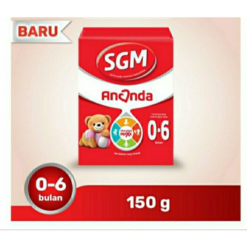 SGM Ananda 1 (0-6 Bulan) Formula Bayi Bubuk 150gr