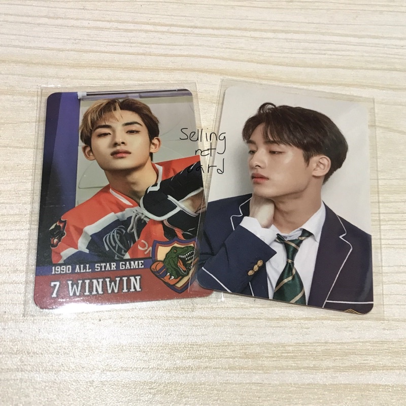 [TAKE ALL] PC Winwin B2S 2019 WD + Trading Card 90’s Love Non Holo (Concept Ver) NCT 2020 Resonance TC Reso Back To School Kit BTSK B2SK WayV Official MD Photocard