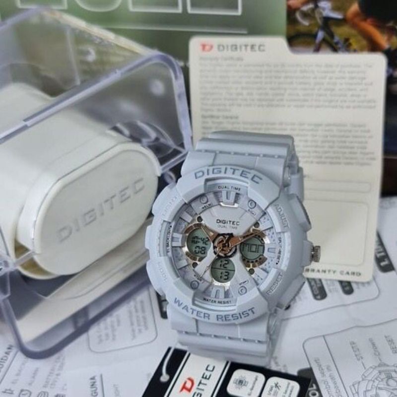 Jam tangan pria DIGITEC DG 2032 original tahan air