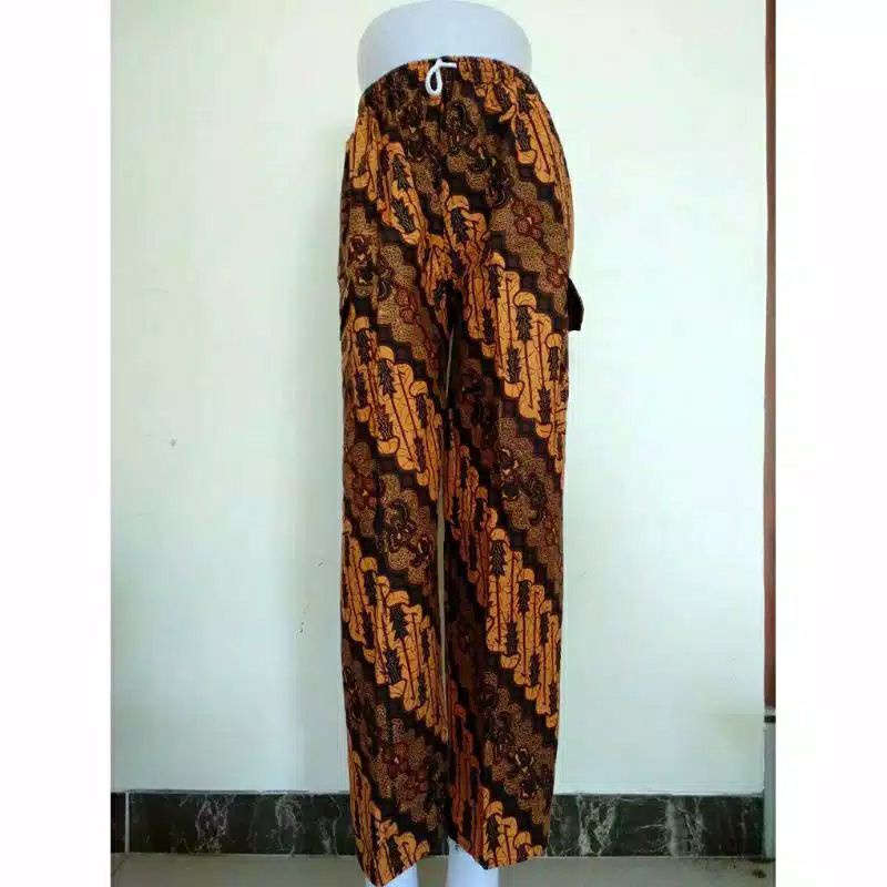 CELANA PRIA BATIK BOIM BAHAN KATUN