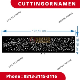 Jual Partisi Plat Besi Laser Cutting Pembatas Ruangan | Shopee Indonesia