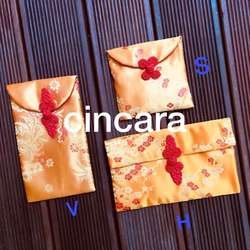 angpao imlek kain handmade cheongsam congsam sateen satin
