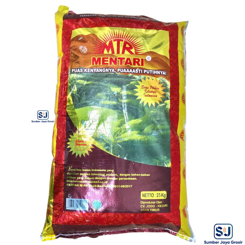 

BERAS CAP MENTARI 25 KG