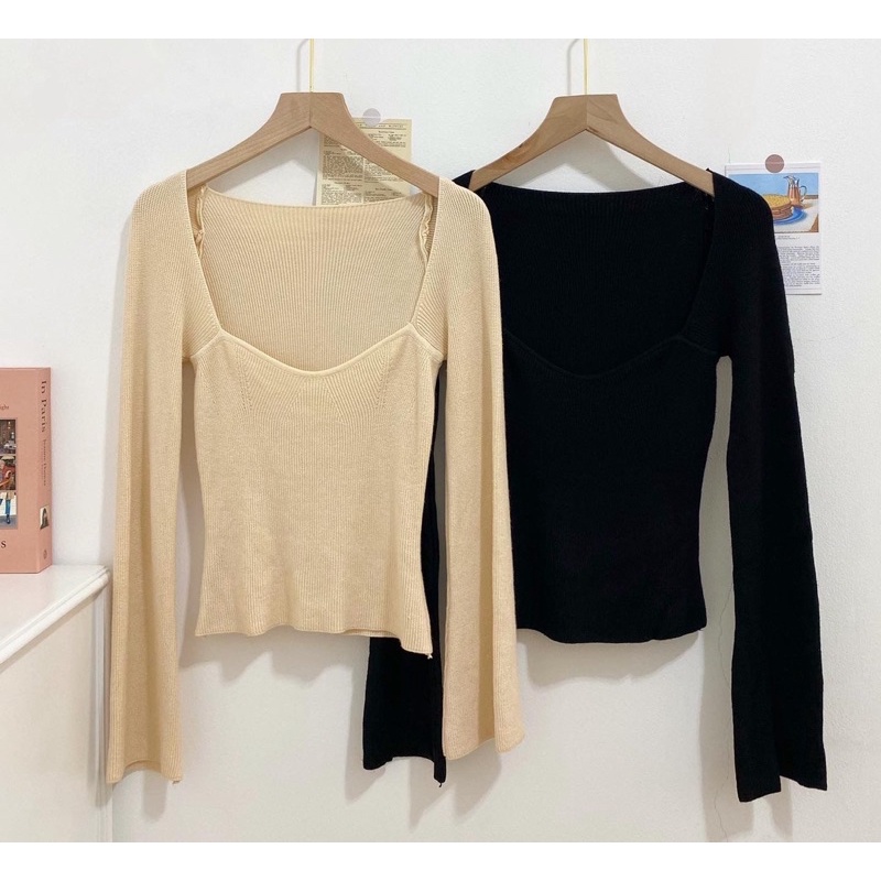 MC2104 Atasan import wanita  Atasan wanita korea import korean knit atasan wanita rajut import atasa