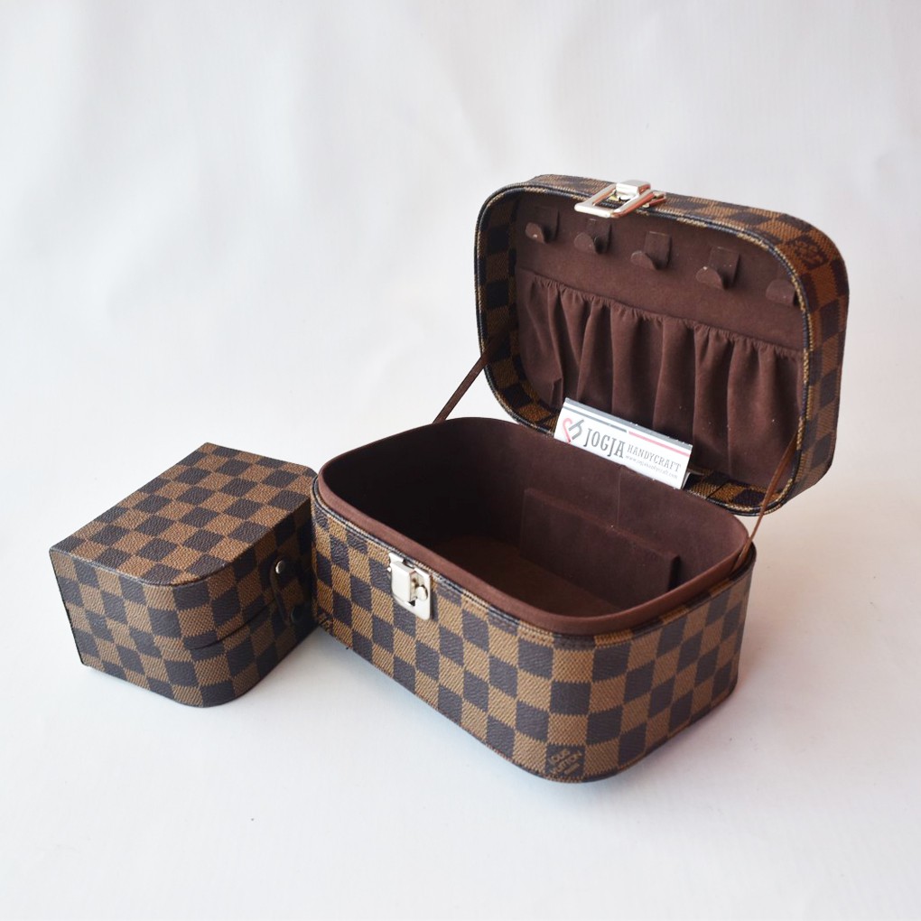 Free Ongkir &amp; Termurah Kotak Tempat Perhiasan / Jewelry Box Damier