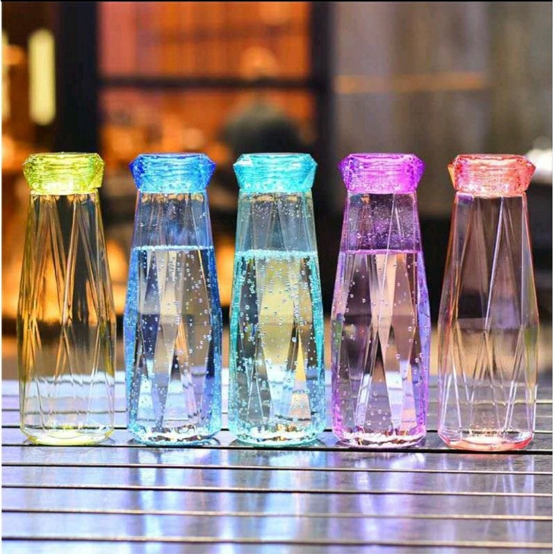 PROMO Botol kristal botol kaca diamond Pria Wanita souvenir murah