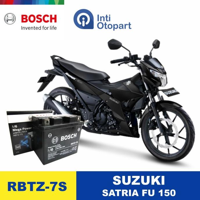 ] Accu Aki Motor SUZUKI SATRIA FU ORIGINAL BOSCH