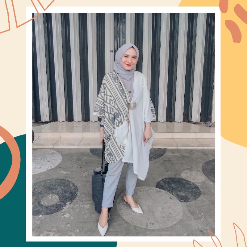 Baju tenun - outer tenun - Outer etnik