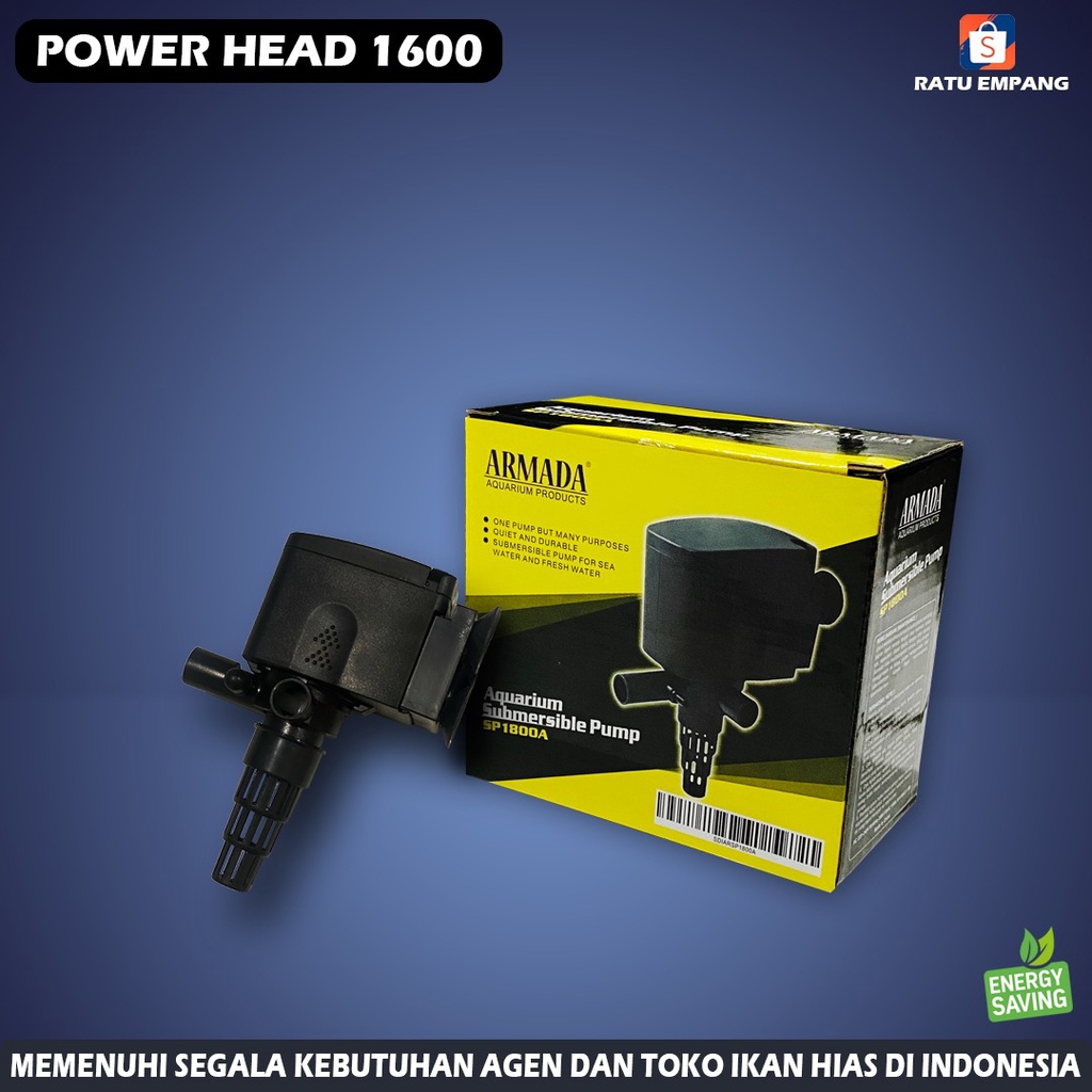 POMPA FILTER AQUARIUM CELUP LOW WATT 1600 WP/ POWER HEAD LOW WATT /WATER PUMP AQUARIUM AQUASCAPE