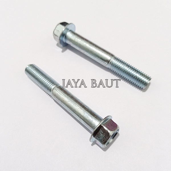 Flange Bolt 10x65 / Baut Flange 10x65 / Baut Knalpot belakang Vario 125 150