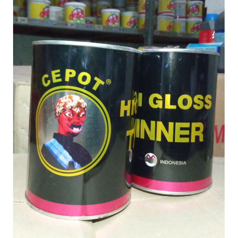 TINER CEPOT HITAM PENGENCER CATPENGERING CAT ISI 1 LITER BAGUS