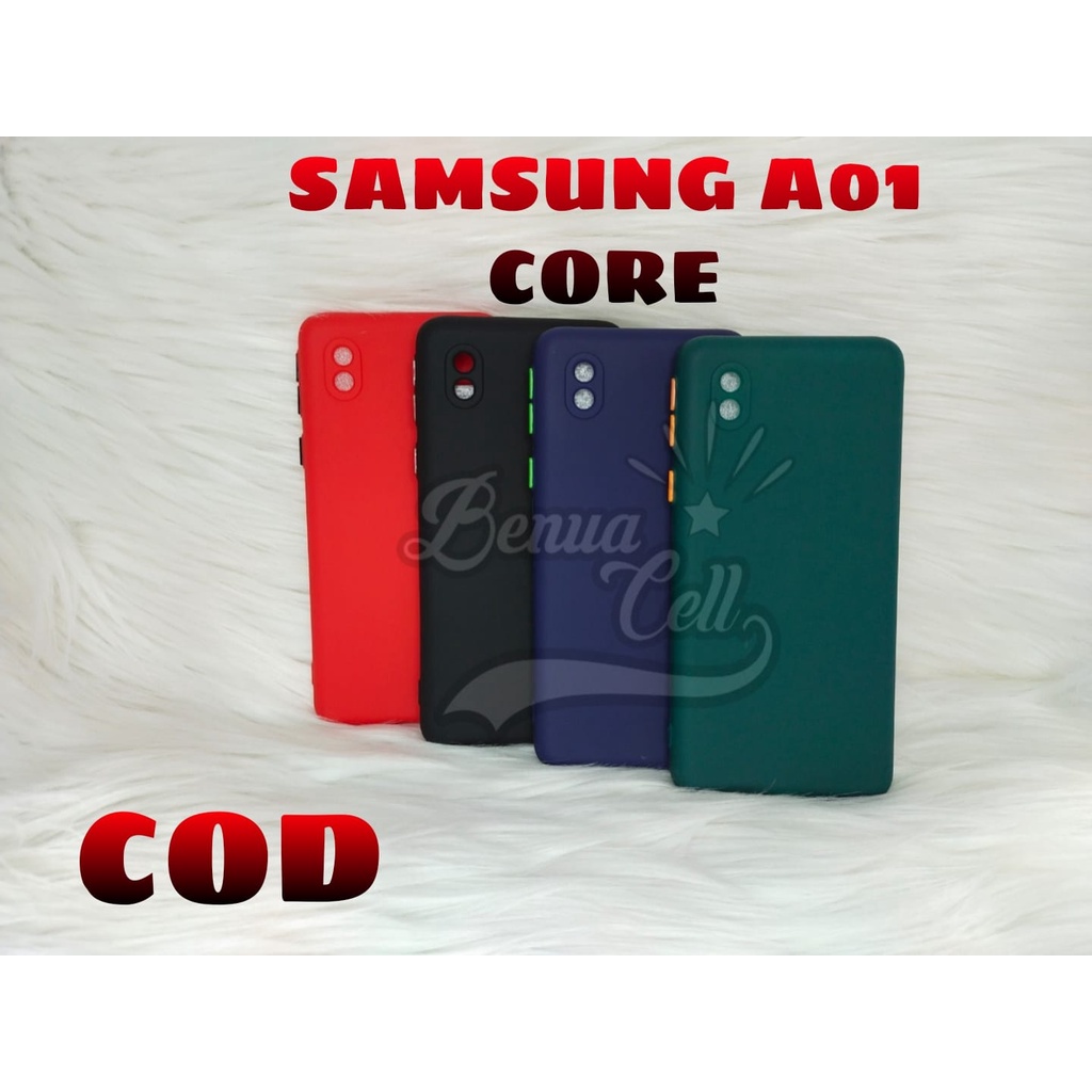 SOFTCASE MACARON SAMSUNG A01 CORE -SAMSUNG A02 // SOFTCASE MACARON PROTECTION KAMERA - BD