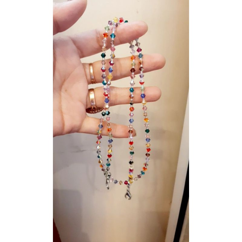 Strap/ kalung masker Swarovski