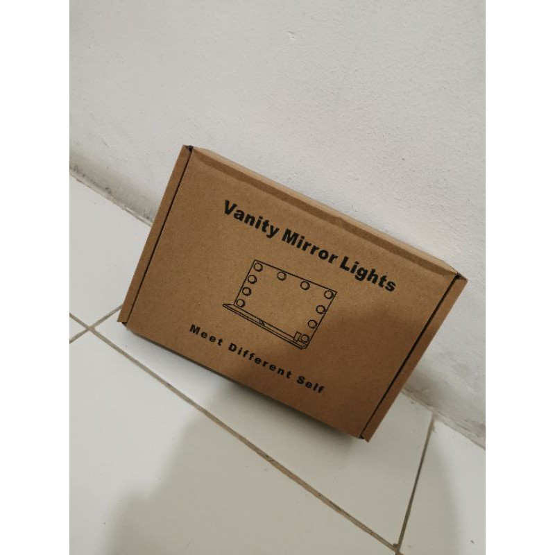 LAMPU BOHLAM LED 10 PCS SERBA GUNA COCOK UNTUK VANITY MIRROR KECERAHAN BISA DIATUR LANGSUNG TEMPEL