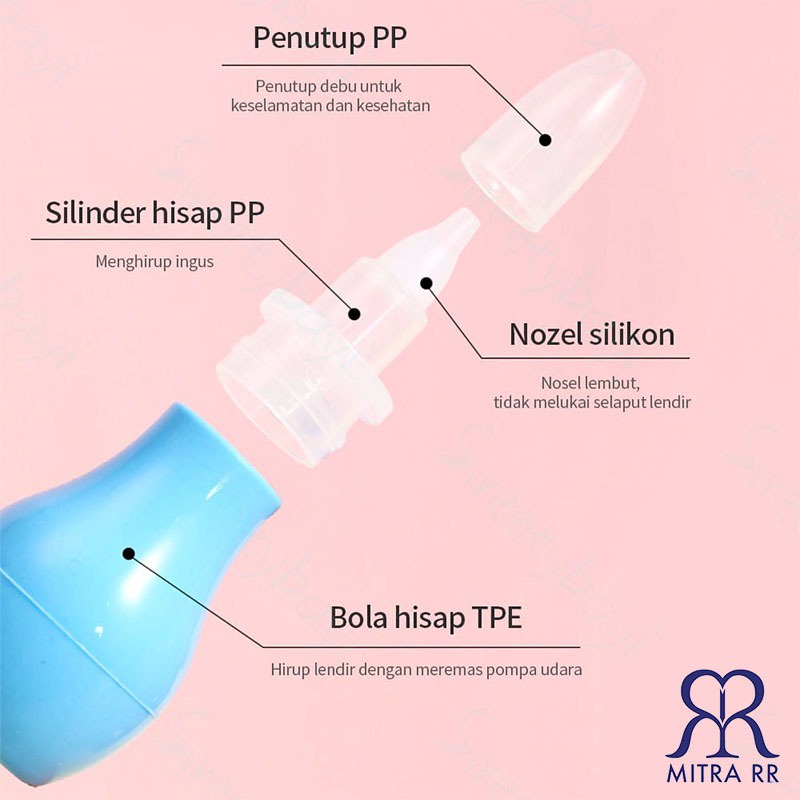 Pembersih Hidung dan Ingus Bayi / Baby Nose Cleanser Nasal Aspirator