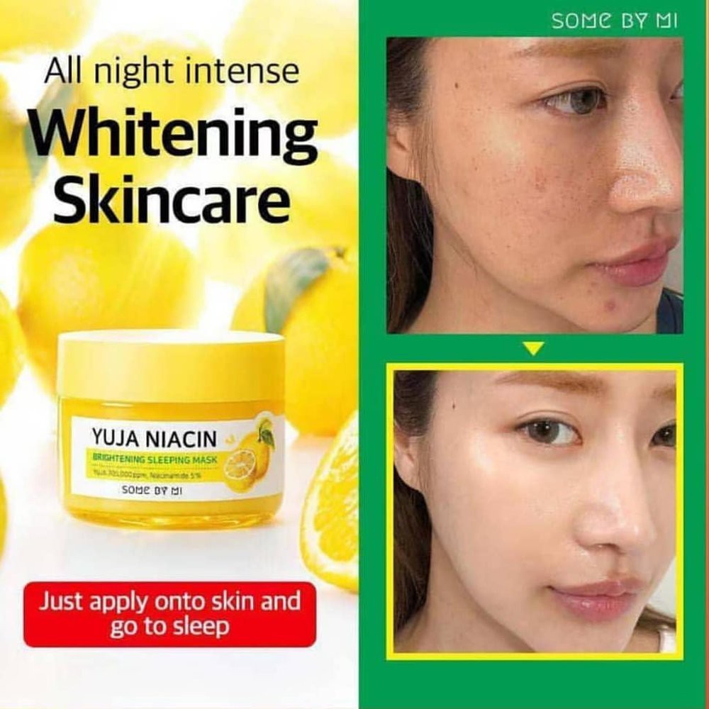 SOME BY MI  -  Yuja Niacin Brightening Sleeping Mask 60g