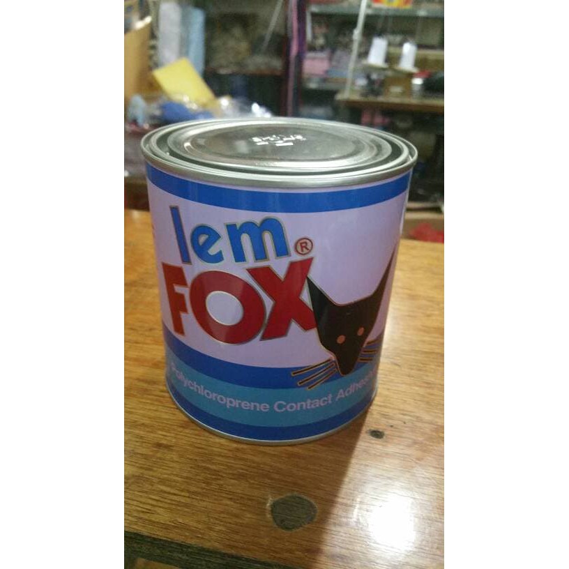 

LEM KUNING MERK FOX BIRU 600 GRAM / 600GR