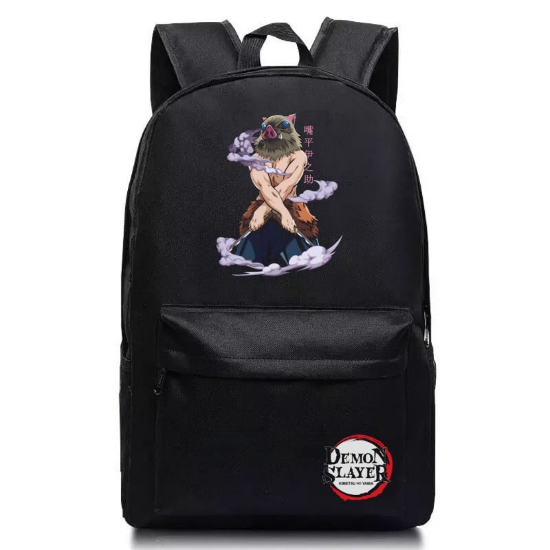 tas anime backpack INOSUKE demon slayer ada slot laptopnya bisa untuk sekolah nongkrong wibu dan lain lain