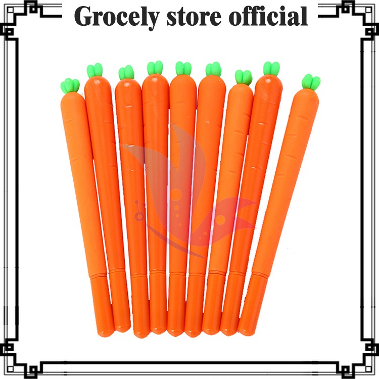 

PULPEN GEL MOTIF WORTEL / PULPEN AIR BENTUK WORTEL CARROT LUCU PP02