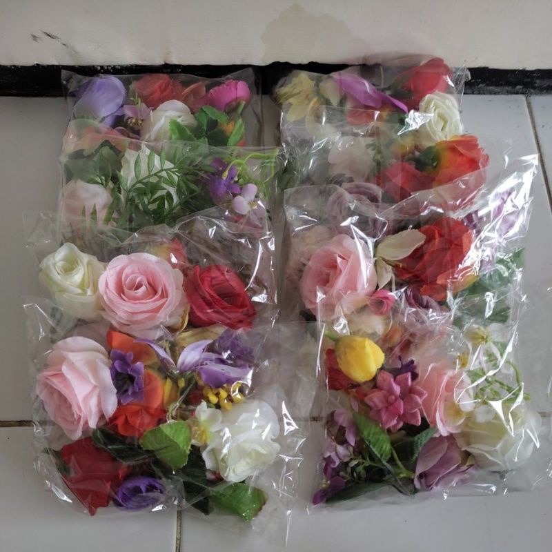 BAHAN MAHAR RIJEK/ BUNGA PALSU RIJEK 100gram