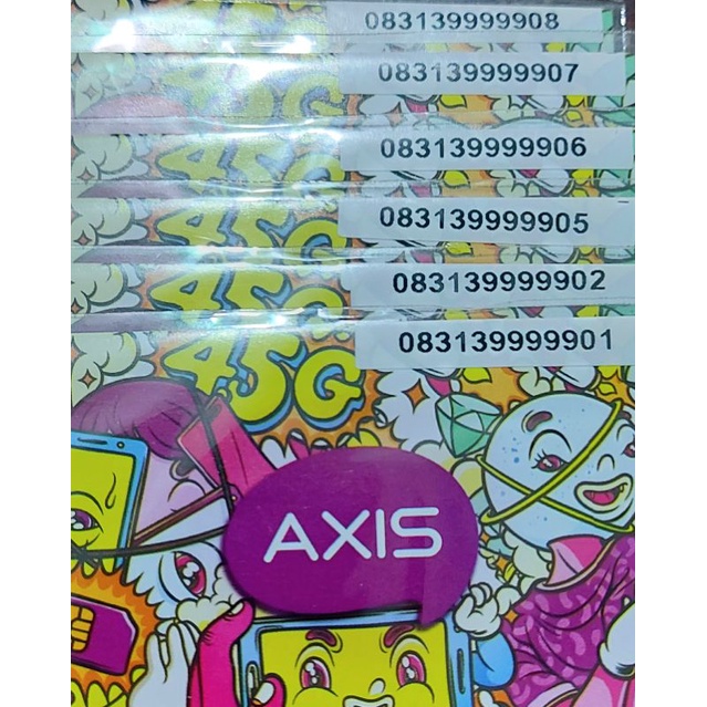 NOMOR CANTIK AXIS PANCA 99999
