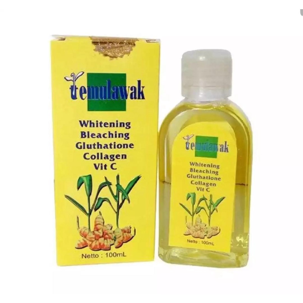 Toner Temulawak Original BPOM / Temulawak Whitening Collagen Vit. C / Toner Temulawak Bleaching Coll