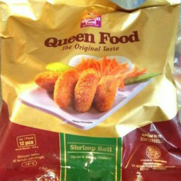 

Queen Food Shrim Roll /frozen food 12s