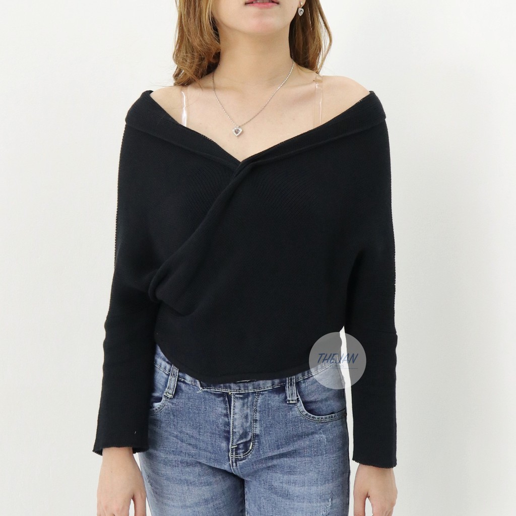 Lena Top Rajut Gr -Thejanclothes