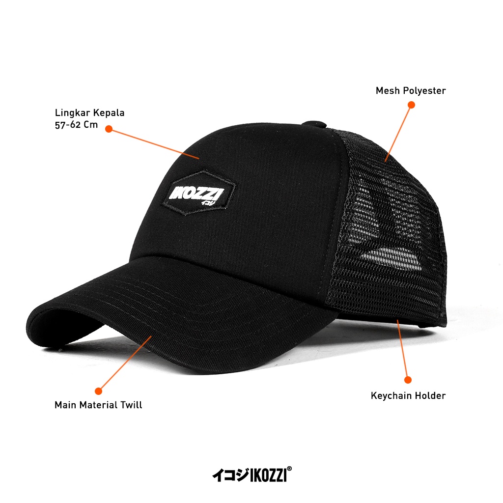 IKOZZI HUMBLE Topi Trucker - Topi Jaring